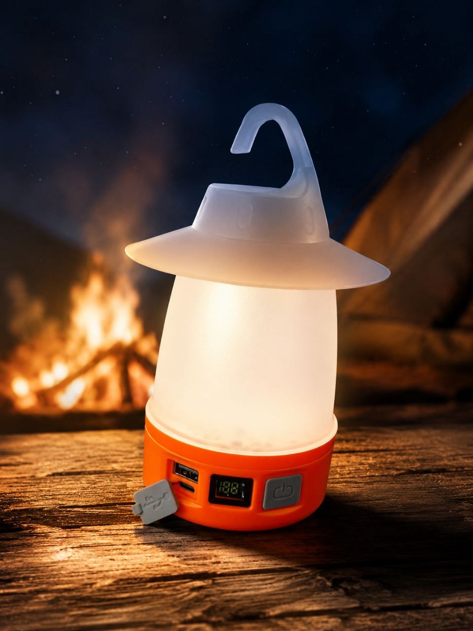 چراغ کمپینگ چند منظوره مدل YES-550 RGB Light