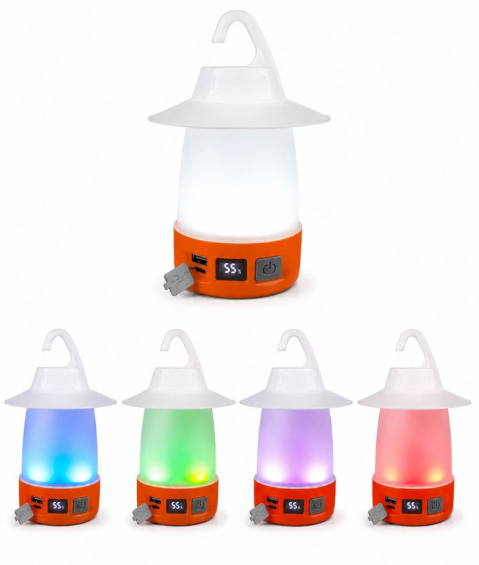 چراغ کمپینگ چند منظوره مدل YES-550 RGB Light
