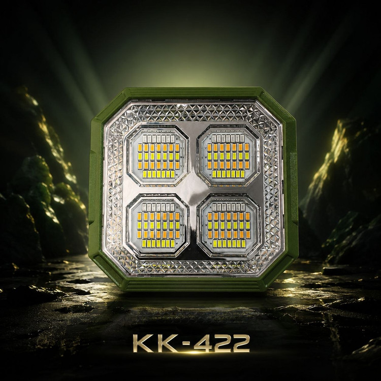 پروژکتور شارژی خورشیدی مدل KK-422